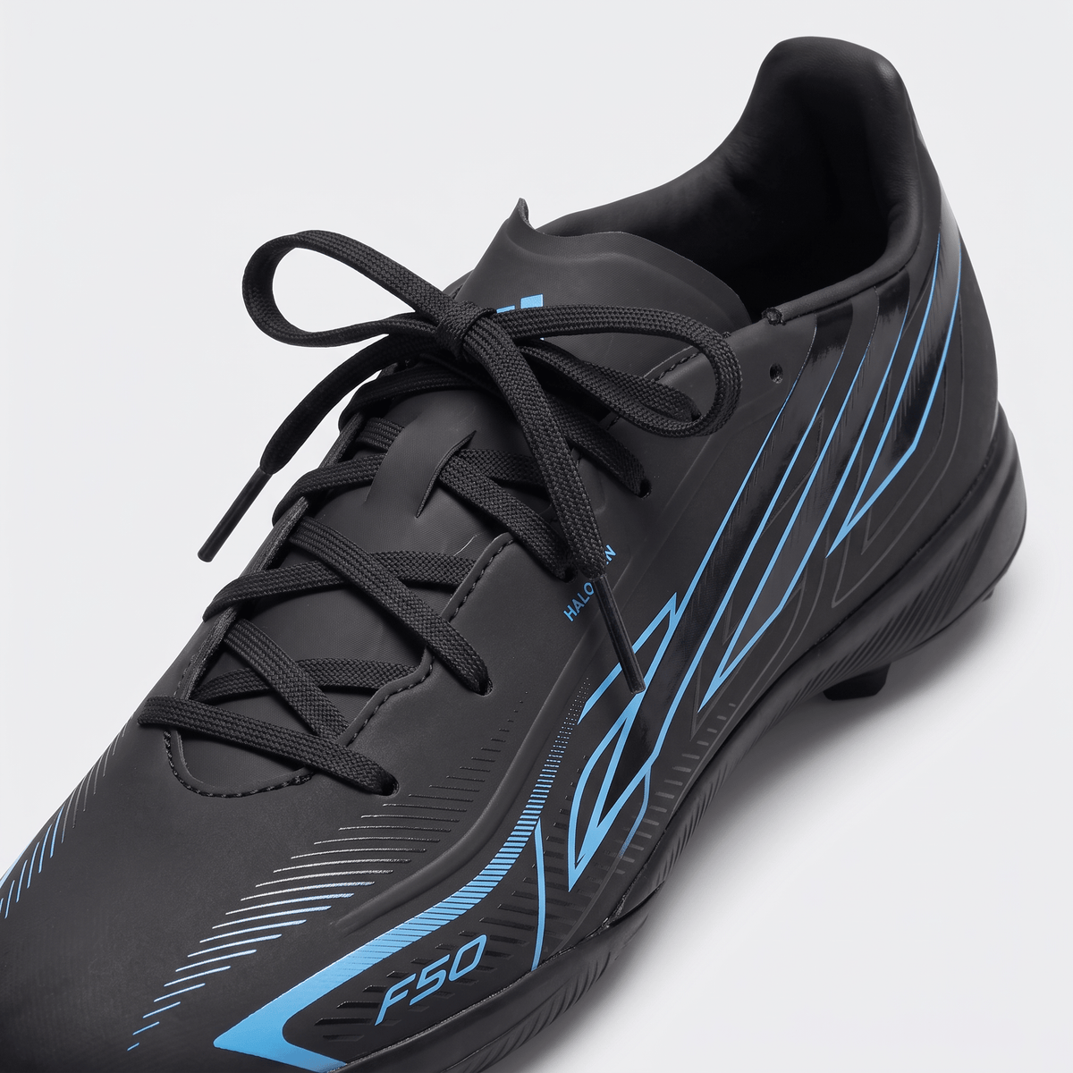 F50 Hyperfast Club Indoor Boots Core Black / Lucid Ray Blue