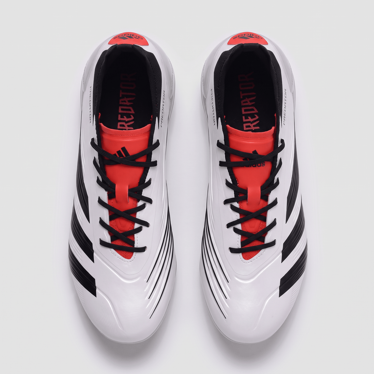 Predator 24 FG Cloud White / Core Black / Red