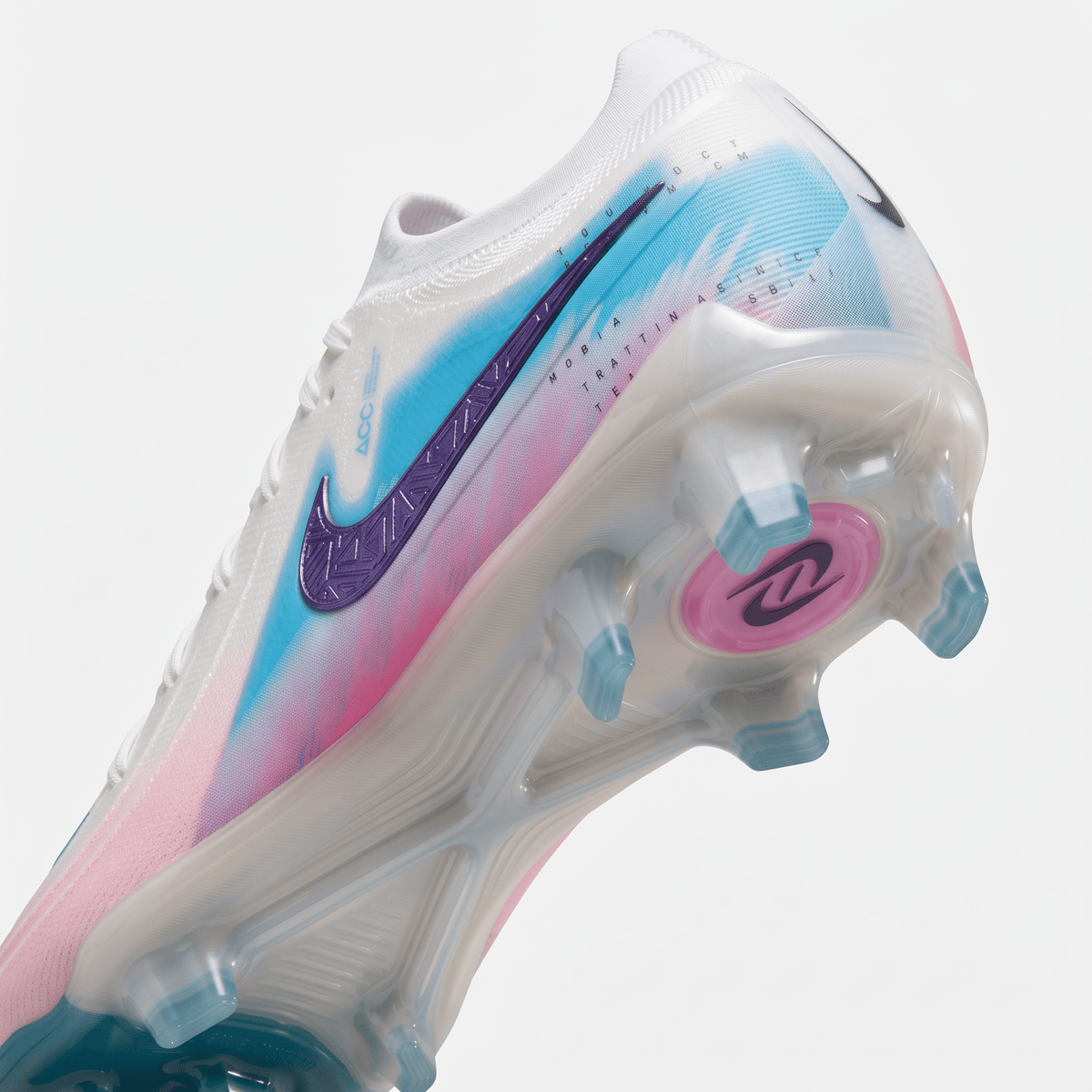 Phantom GX II FG White / Blue Fury / Light Pink / Iridescent Purple