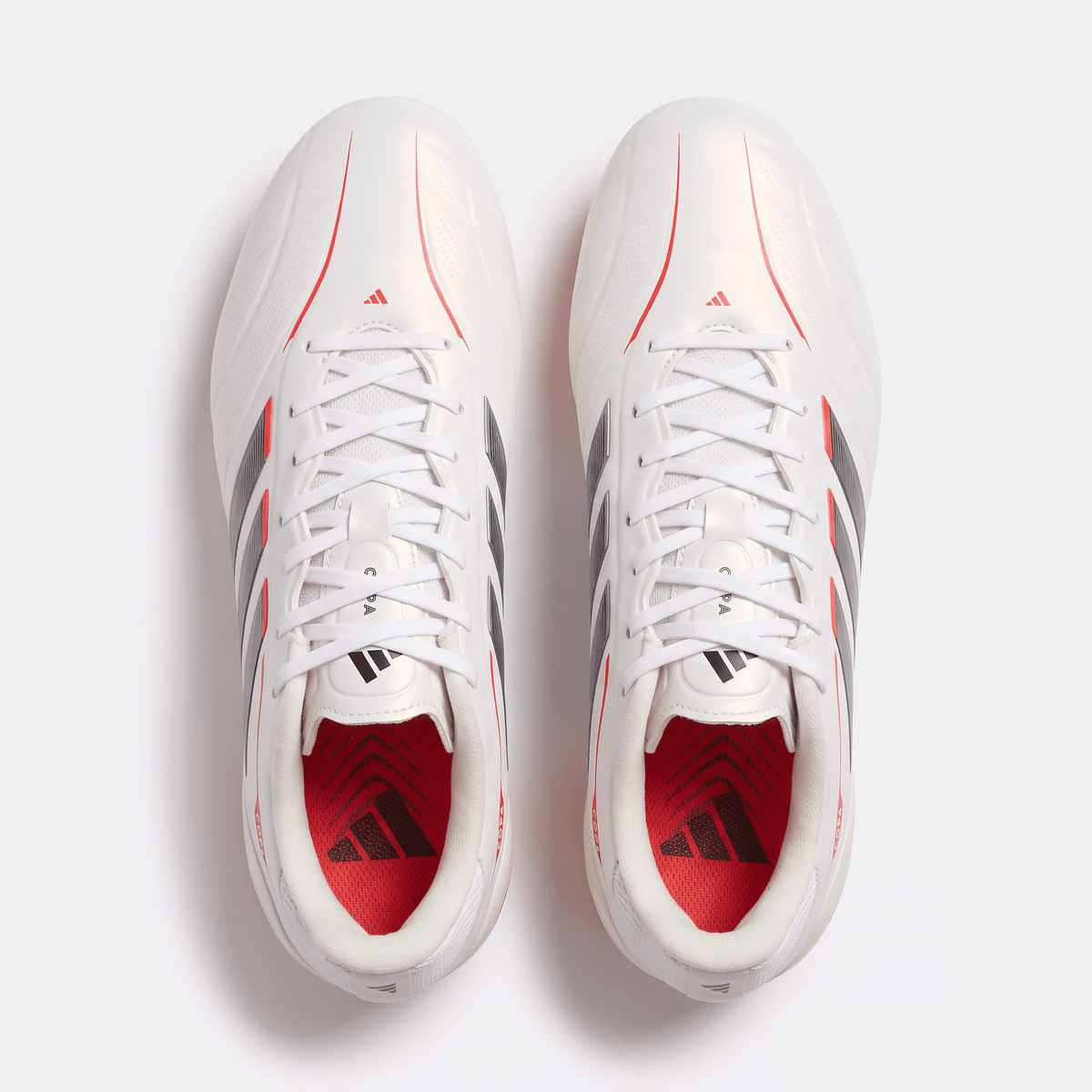 Copa Pure 3 FG Ivory / Core Black / Solar Red