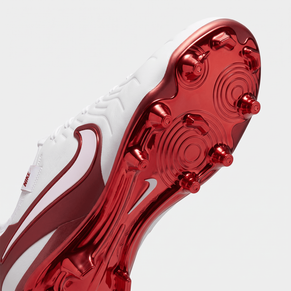 Tiempo Legend 10 FG White / Metallic Crimson / Light Pink