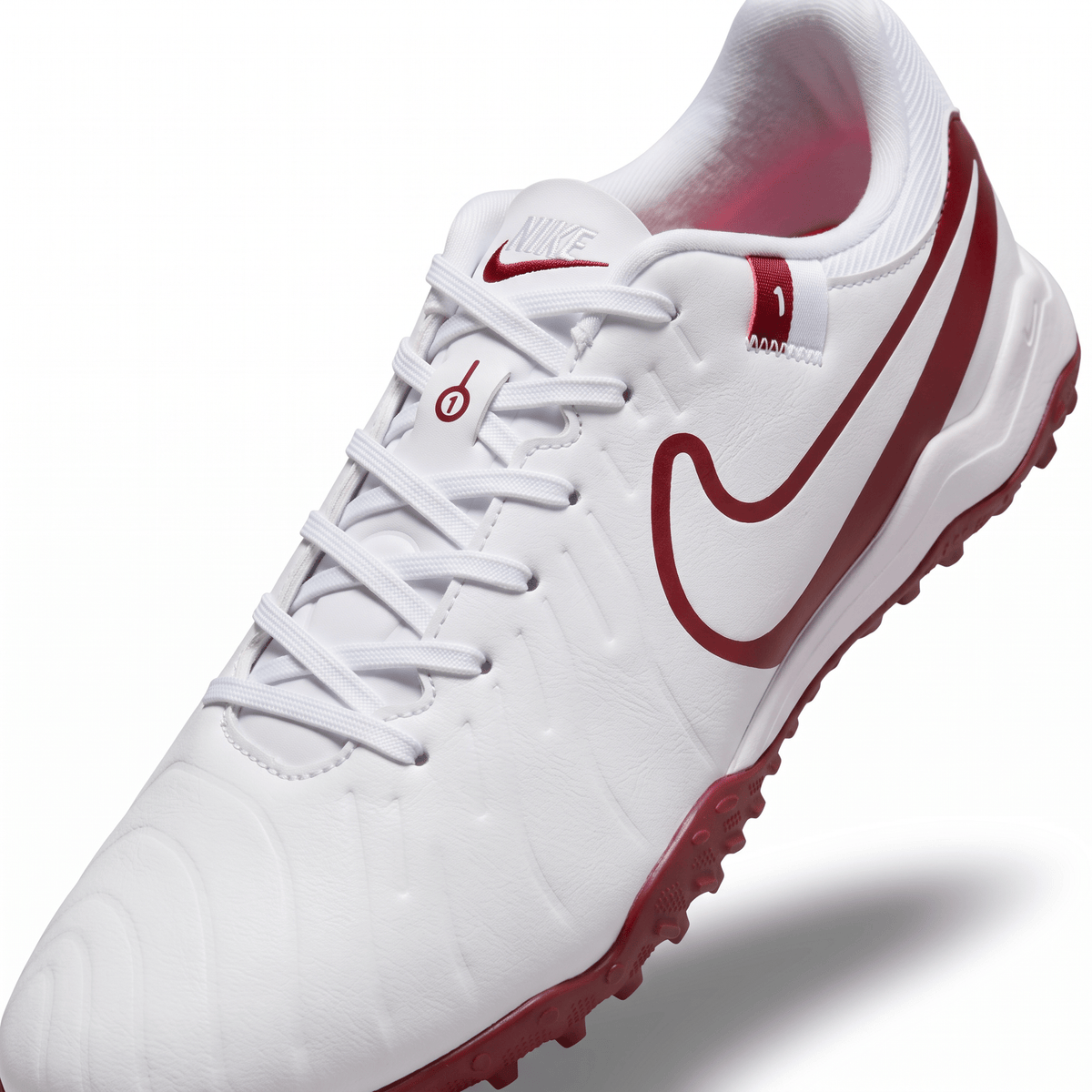 Tiempo Legend 10 Pro TF White / Team Red (Deep Maroon)