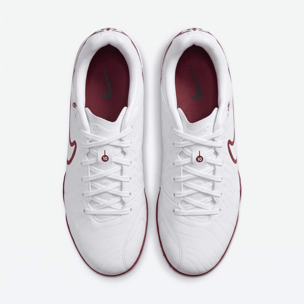 Tiempo Legend 10 Pro TF White / Team Red (Deep Maroon)