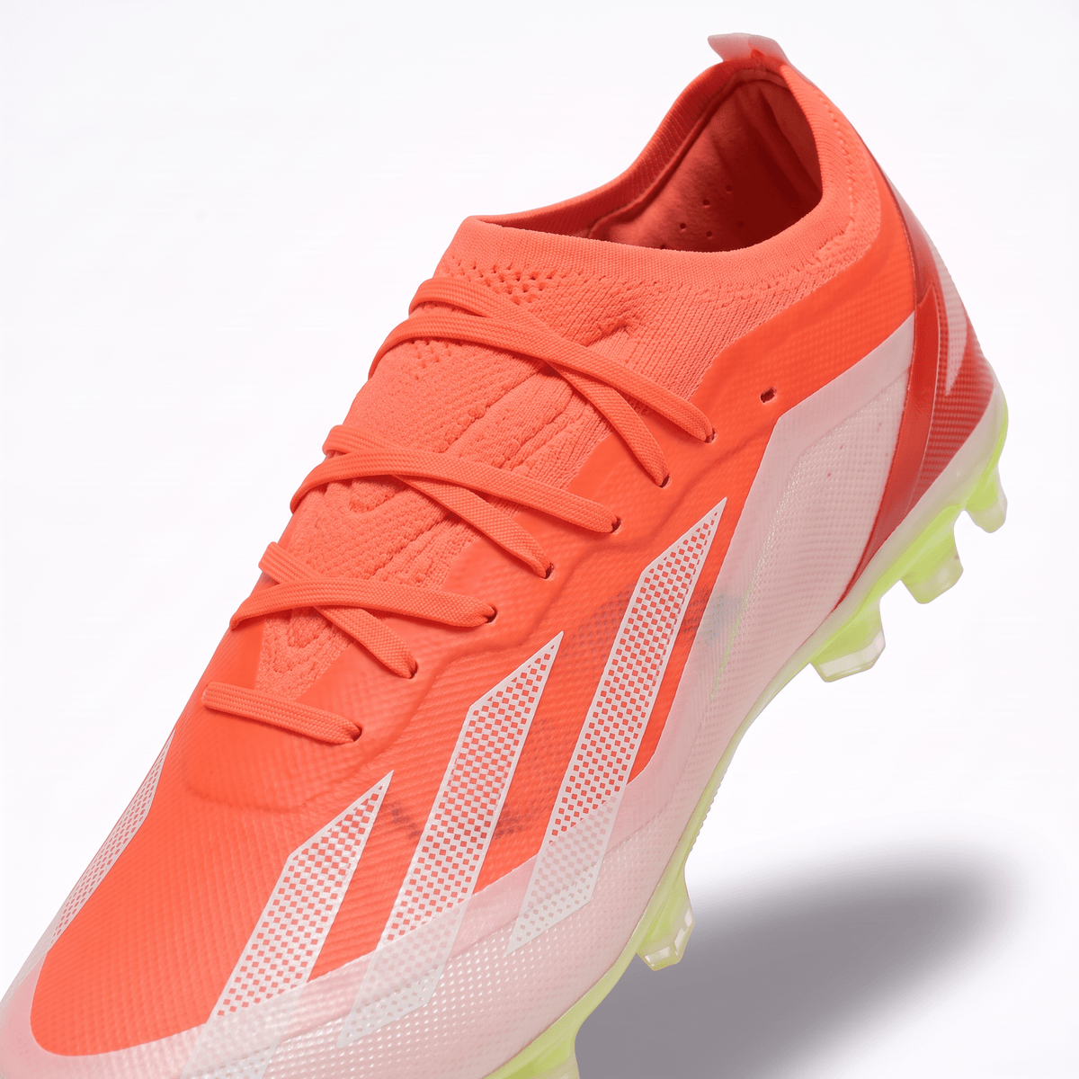 X Crazyfast.1 AG Solar Red / White / Lucid Lemon
