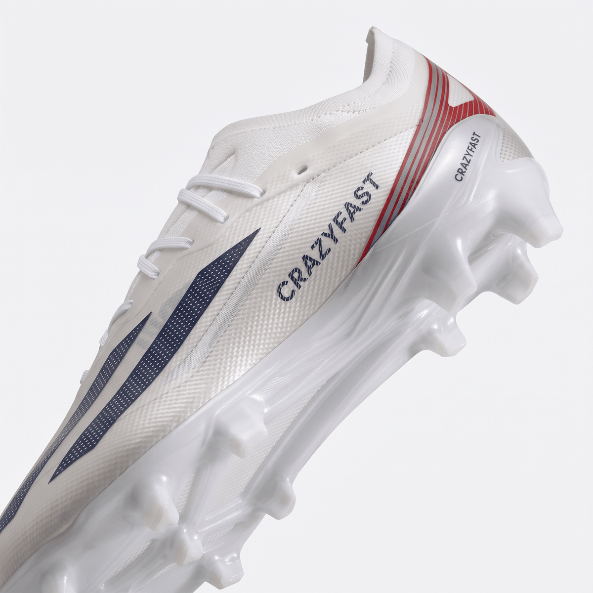 X Crazyfast.1 FG Footwear White / Core Black / Lucid Lemon