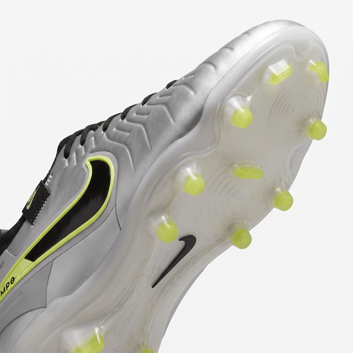 Tiempo Legend 10 FG Silver / Black / Volt / Yellow