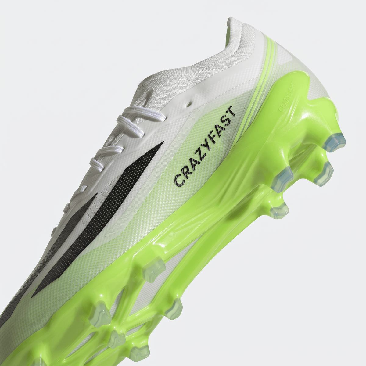 X Crazyfast.1 FG Footwear White / Core Black / Lemon