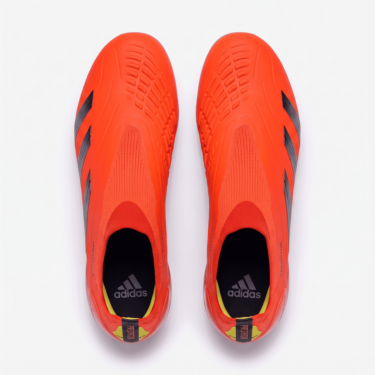Predator 24 Laceless FG Red / Black / Team Solar Yellow