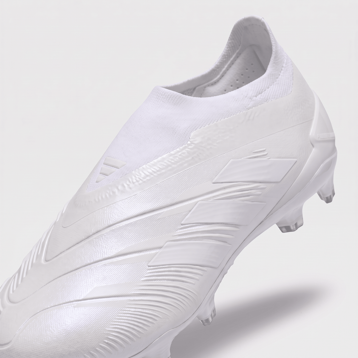 Predator Laceless FG Footwear White / Footwear White / Core Black
