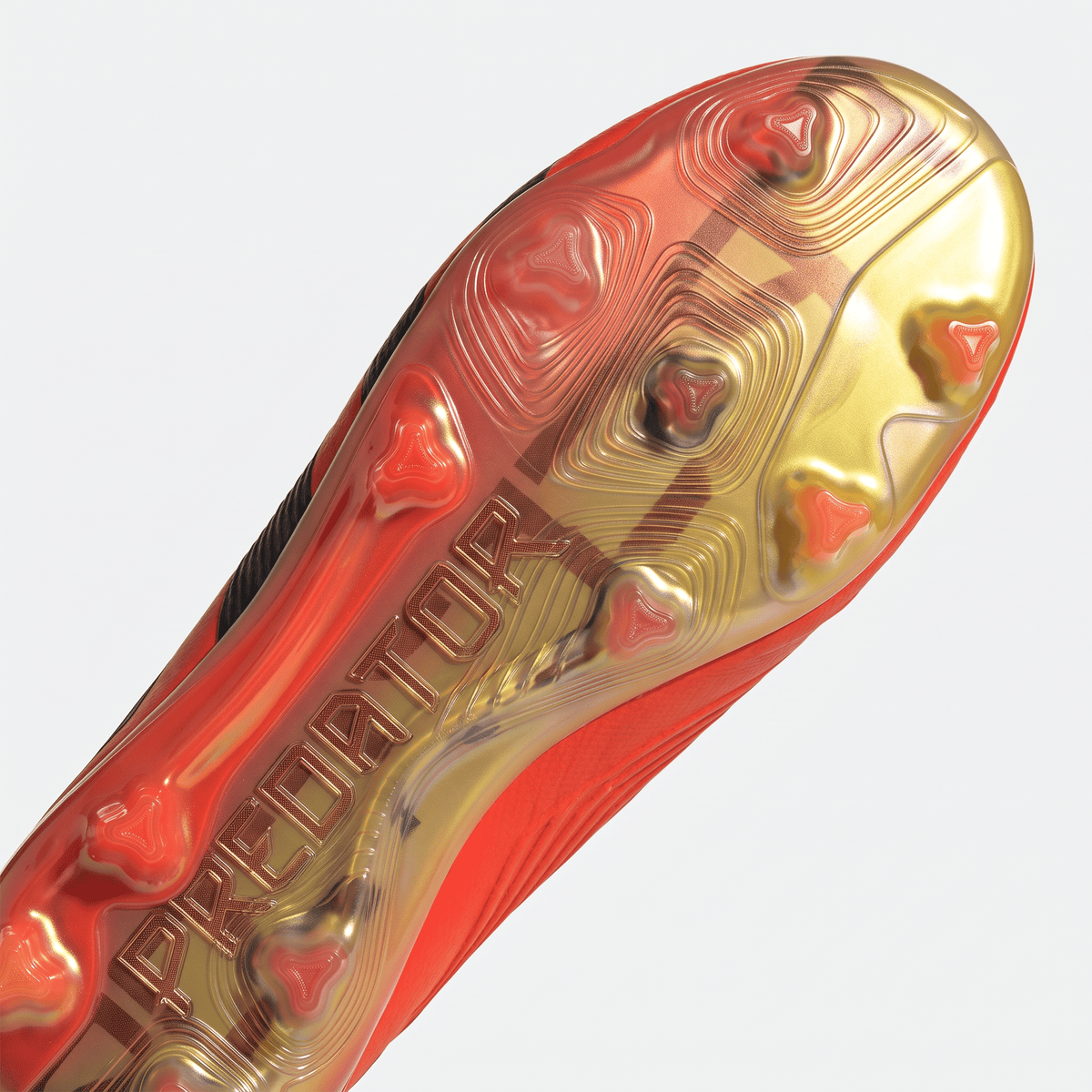 Predator 24 Laceless FG Red / Black / Team Solar Yellow