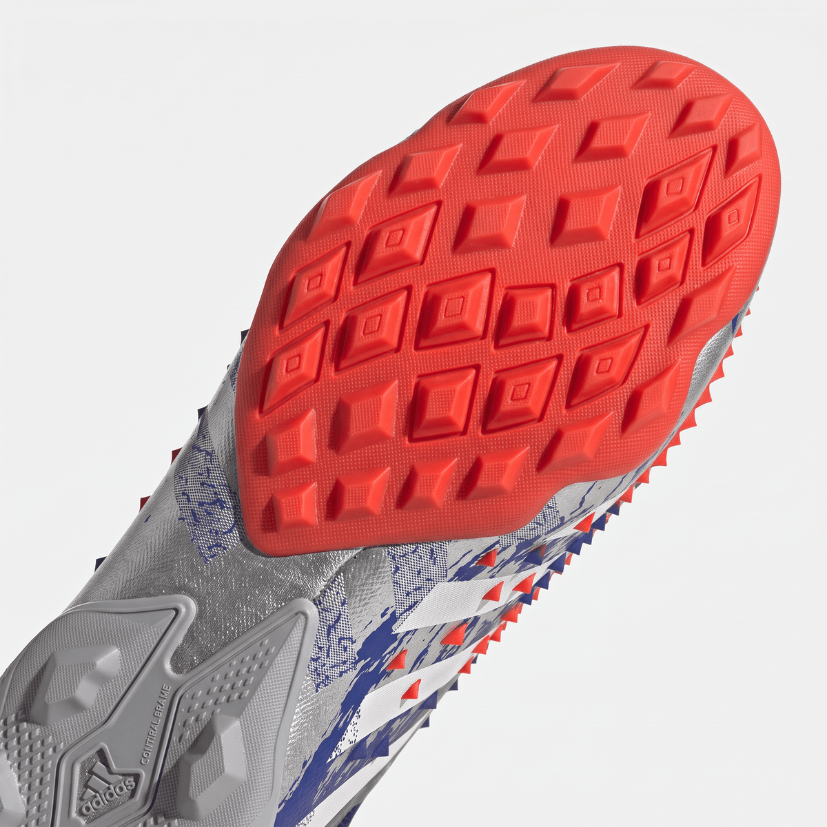Predator Freak+ TF Silver Metallic / Core Black / Team Solar Orange / Royal Blue