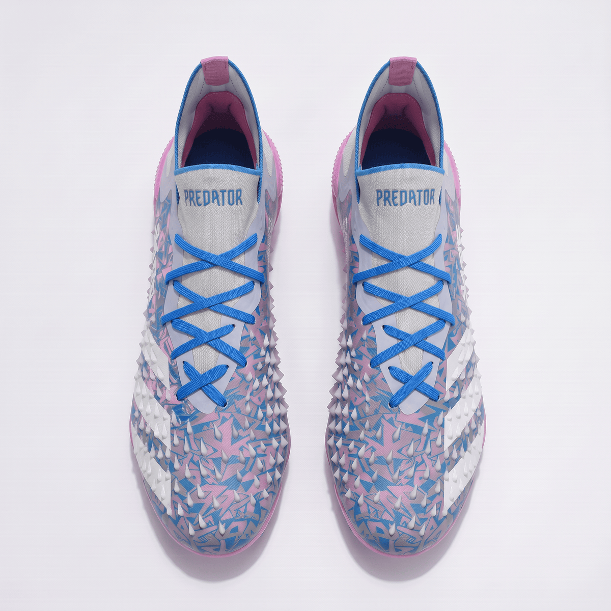 Predator Freak.1 FG Footwear White / Blue / Shock Pink