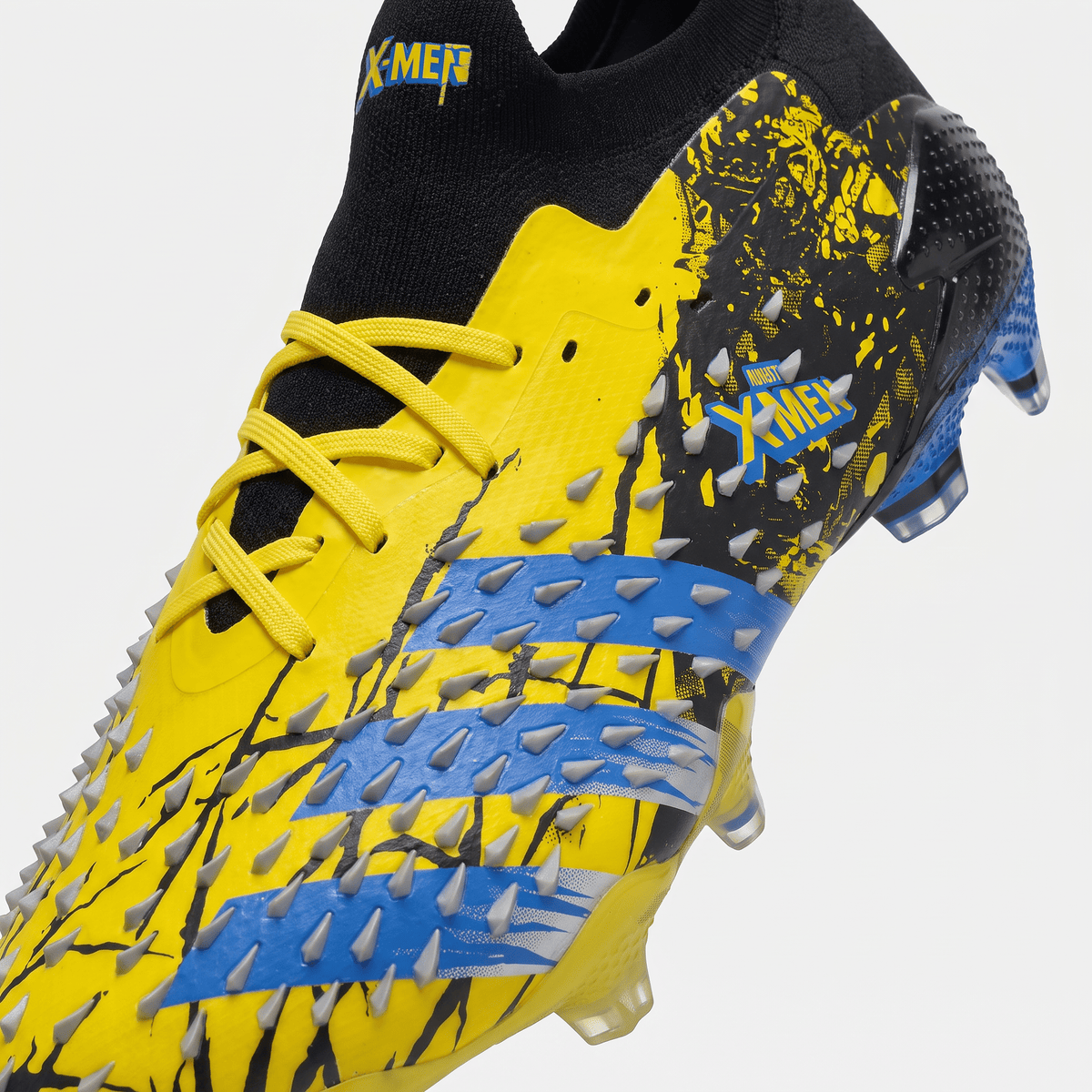 Predator Freak.1 Low FG Yellow / Core Black / Silver Metallic / Bright Blue