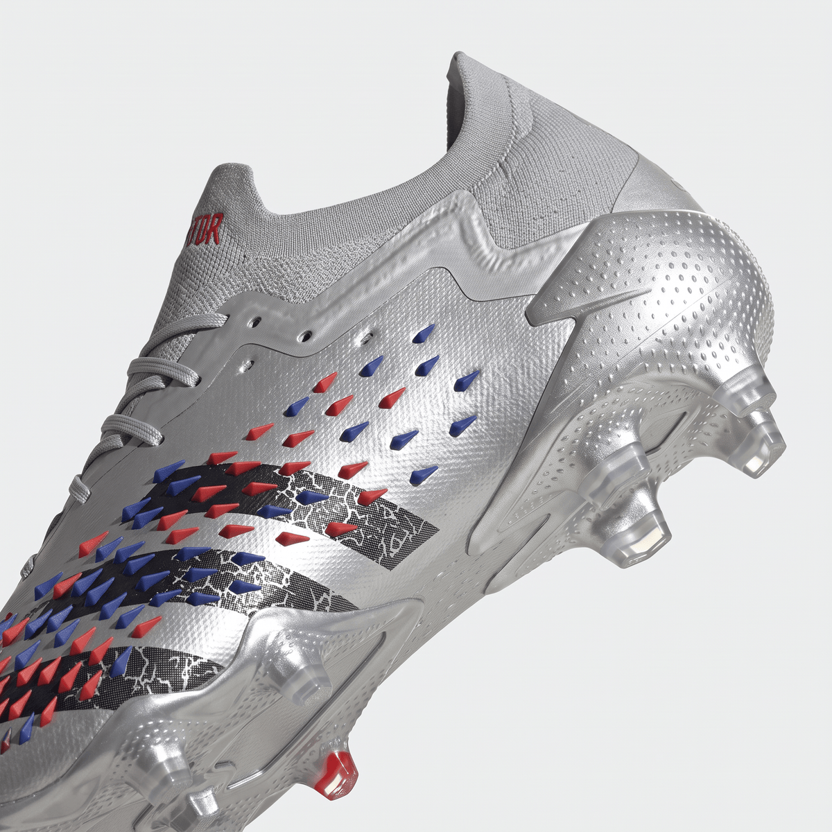 Predator Freak.1 FG Silver Metallic / Core Black / Team Solar Orange / Royal Blue