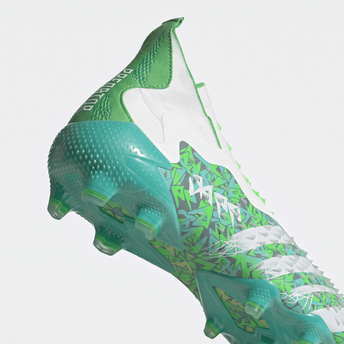 Predator Freak+ EQT FG Footwear White / Core Black / Sub Green