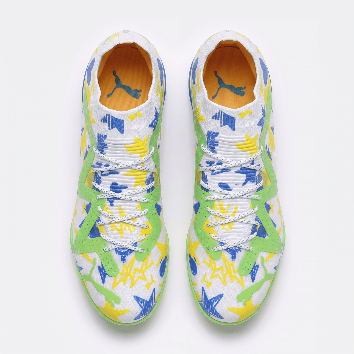 Future 7 Ultimate TT White / Racing Blue / Lemon Meringue / Parakeet Green