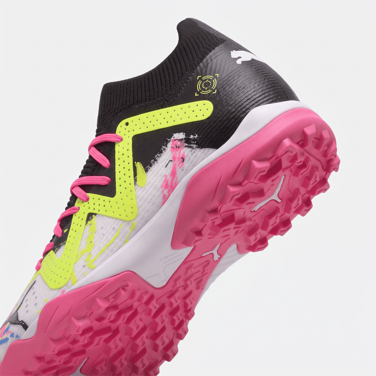 Future Match TT White / Black / Pink Delight / Yellow Alert