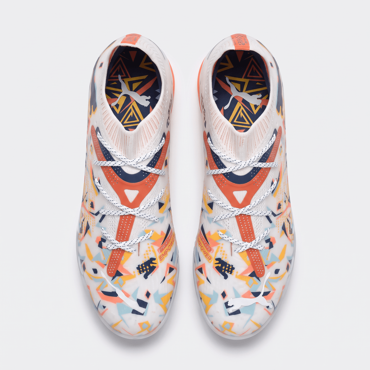 Future 7 Match TT White / Tropic / Turquoise Surf / Hot Heat