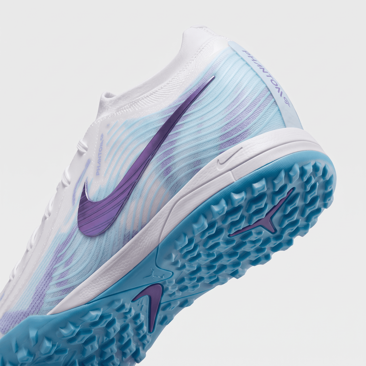 Phantom GX 2 TF White / Court Purple / Blue Fury