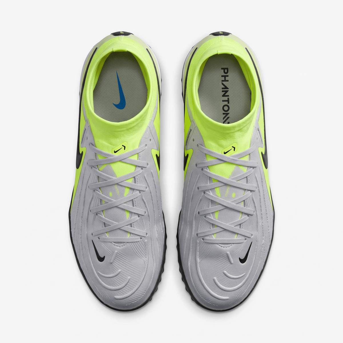 Phantom Luna II Academy TF Metallic Silver / Volt / Black