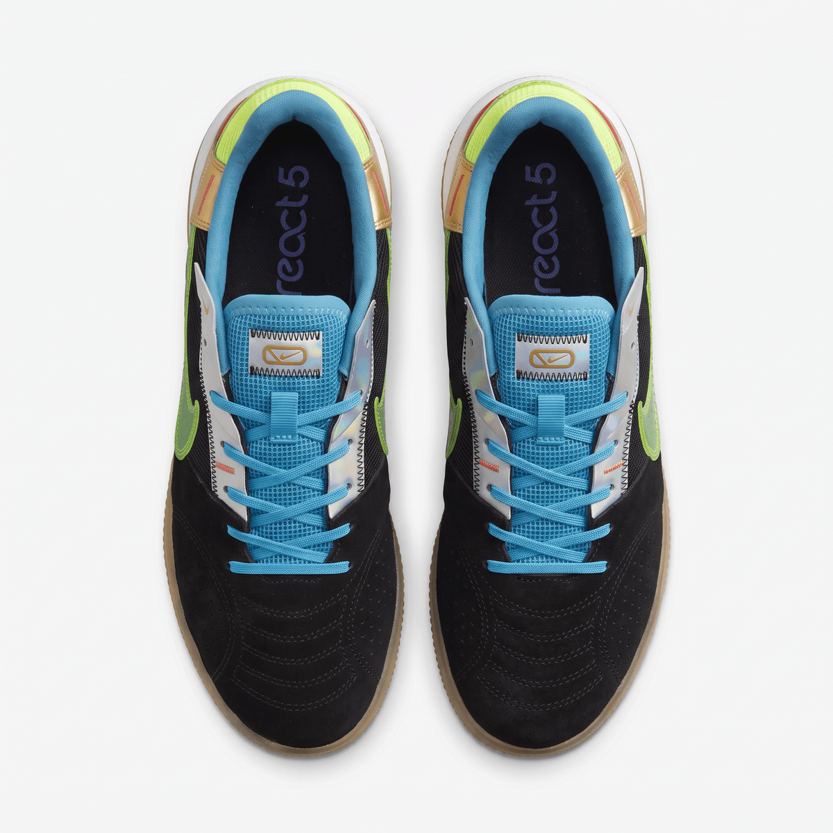 Streetgato SE Black / Metallic Gold / Green Strike / Blue Lightning