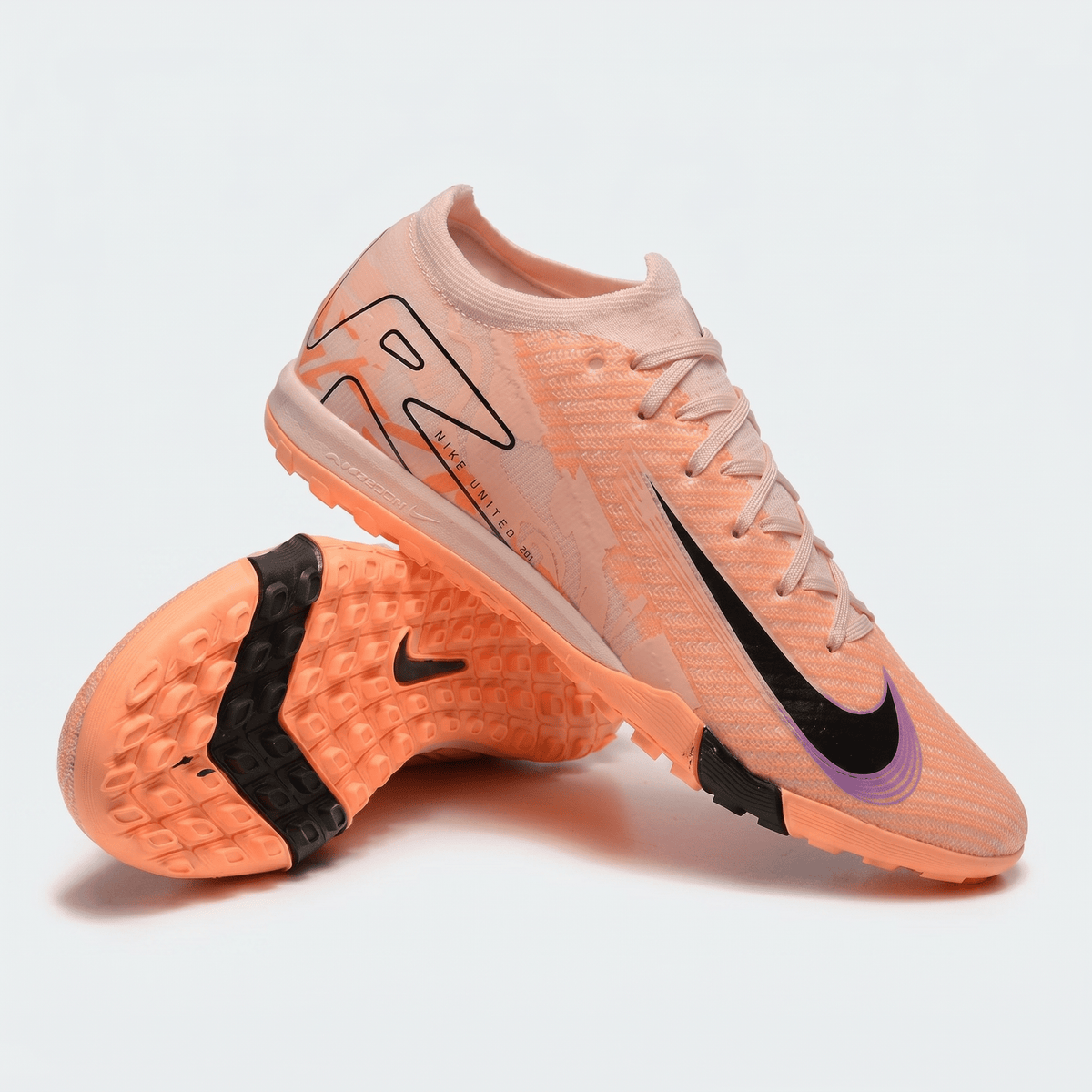 Air Zoom Mercurial Vapor 16 Pro TF Peach / Black / Purple