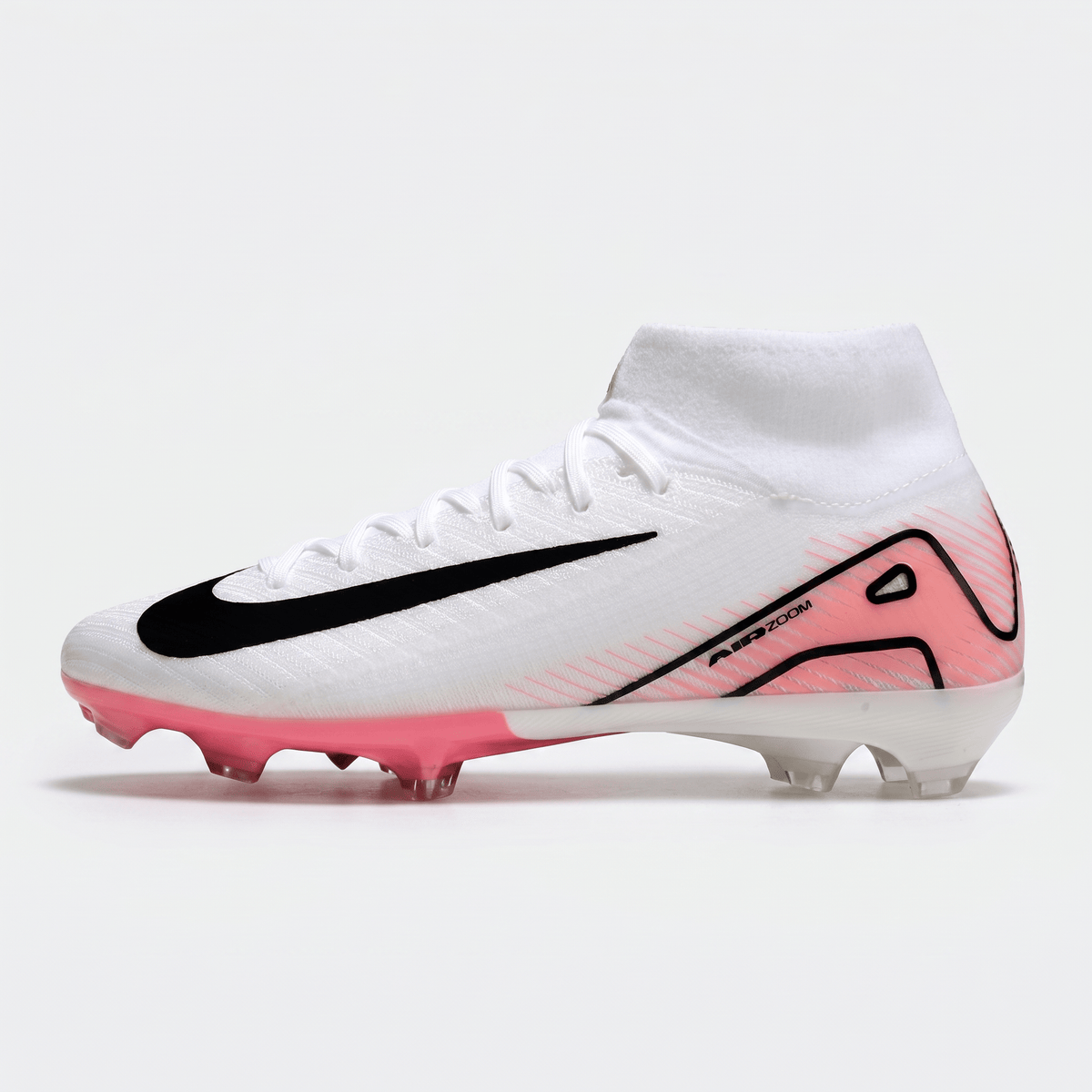Air Zoom Mercurial Superfly 10 FG White / Pink Blast / Black