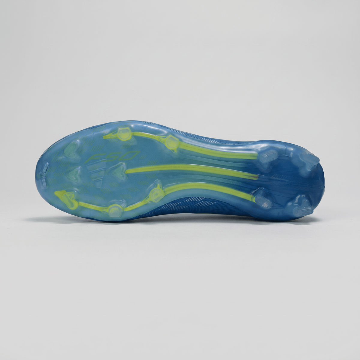 F50+ Laceless FG Bright Royal / Lucid Lemon / White