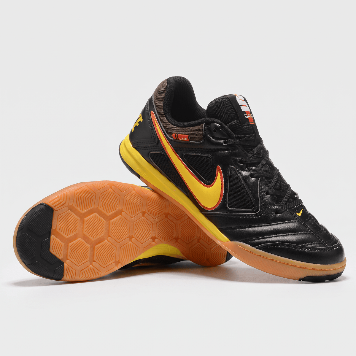 Gato Black / Yellow / Orange / Gum Light Brown