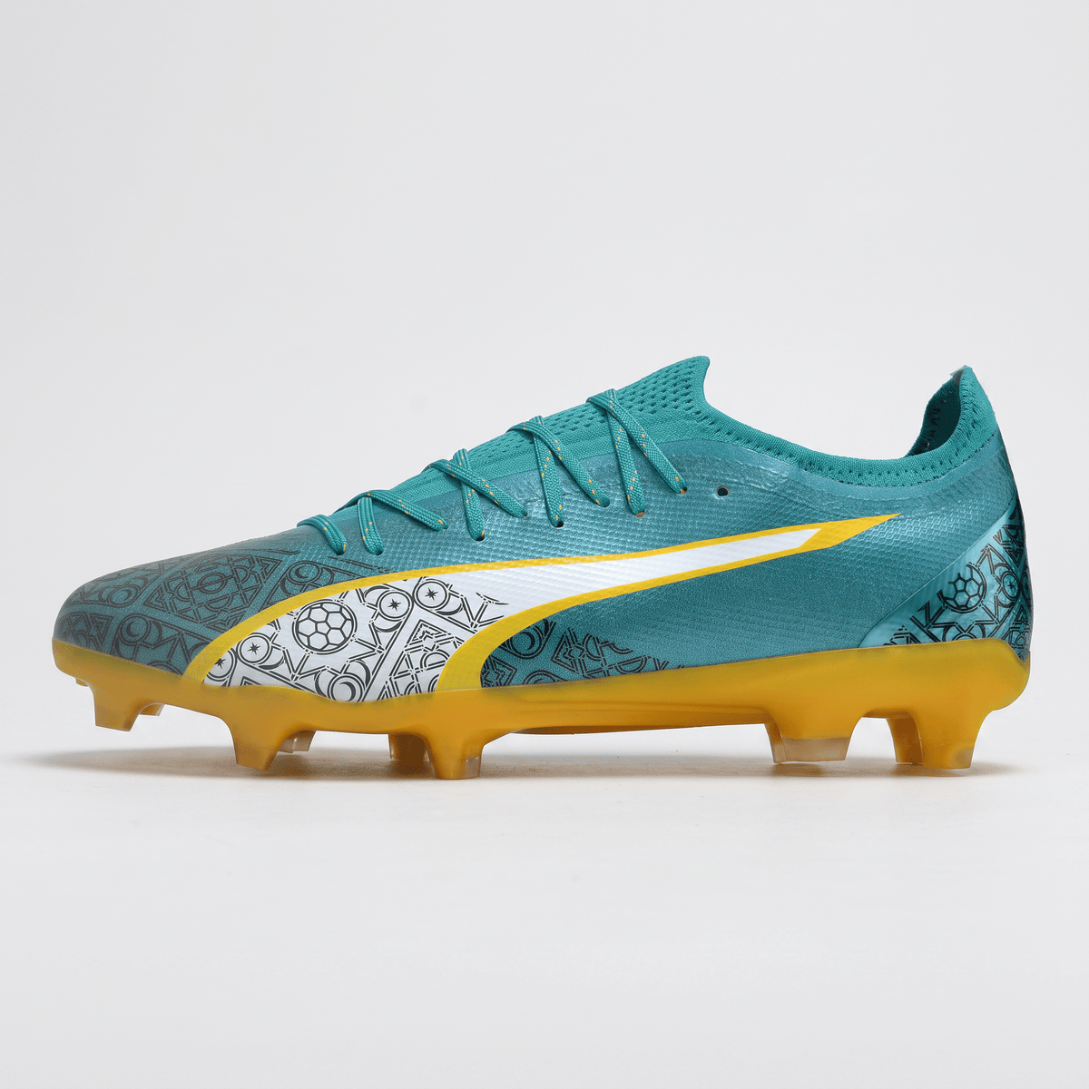 Future 7 Ultimate FG/AG Teal / Yellow Alert / White