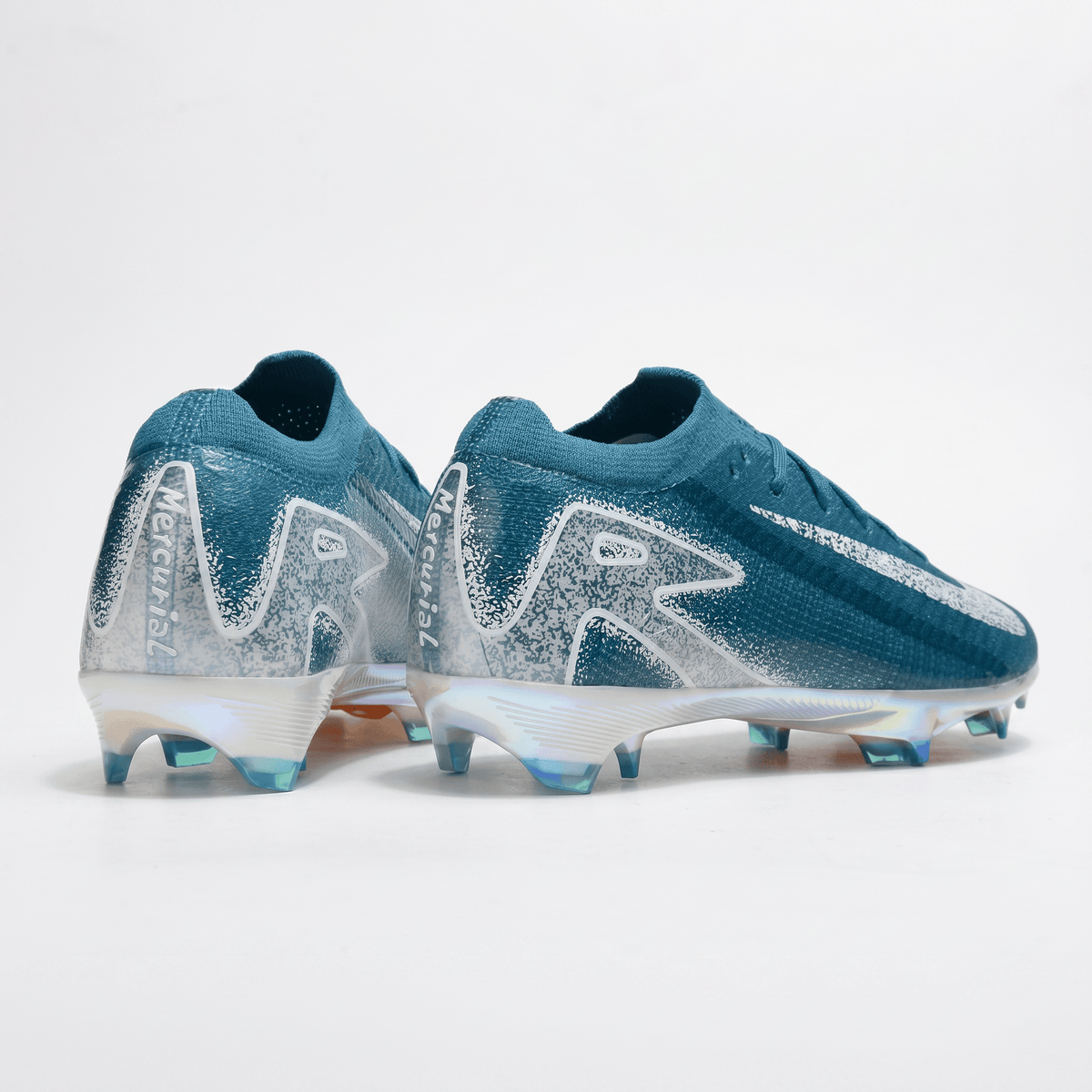 Air Zoom Mercurial Vapor 16 FG Teal Blue / Metallic Silver / Orange