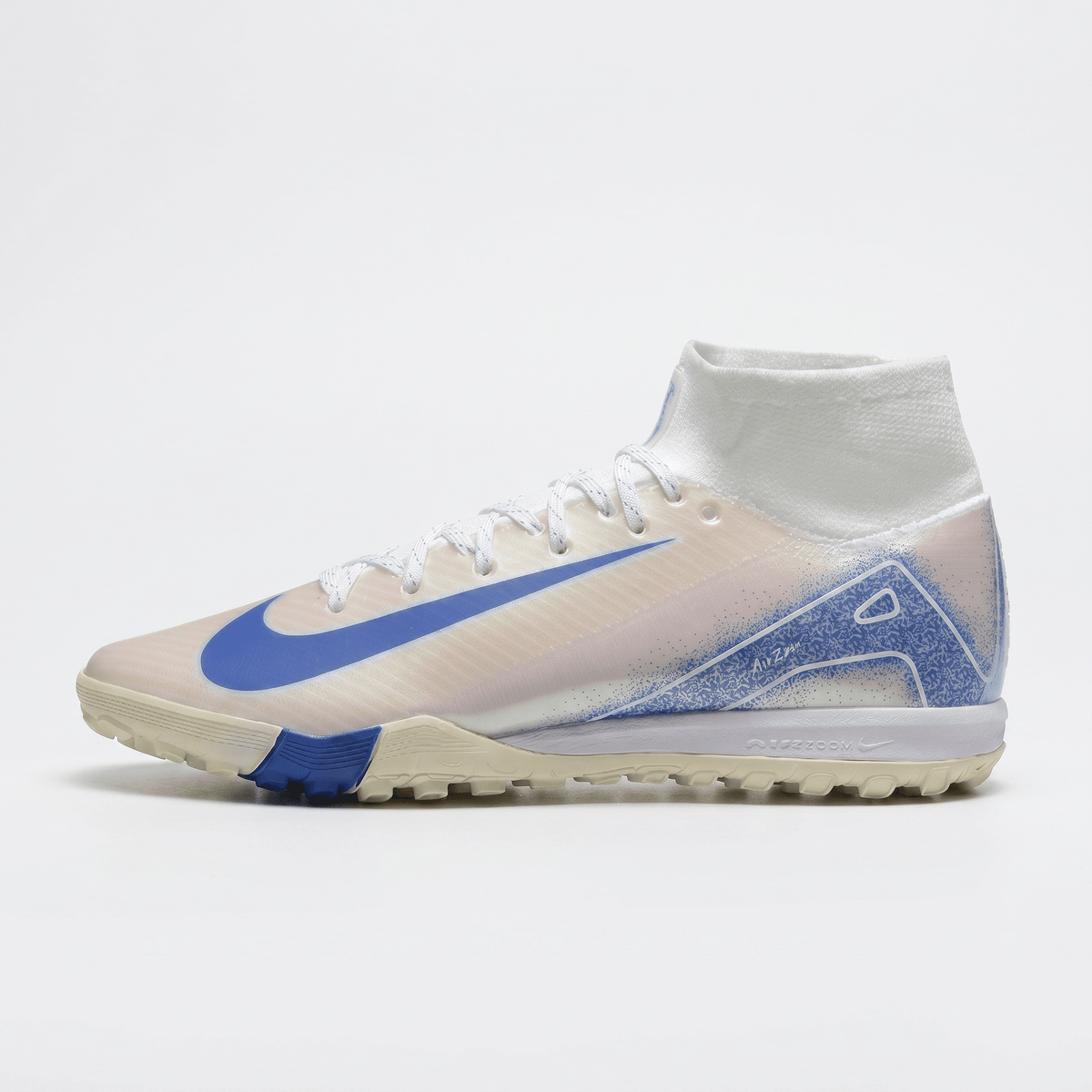 Air Zoom Mercurial Superfly 10 TF White / Racer Blue