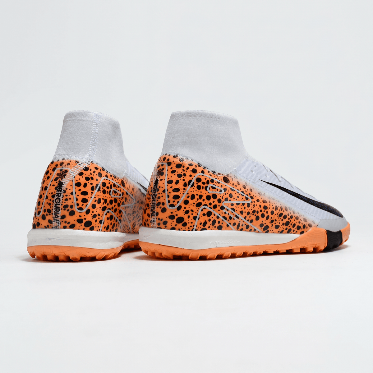 Air Zoom Mercurial Superfly 10 TF Grey / Total Orange / Black