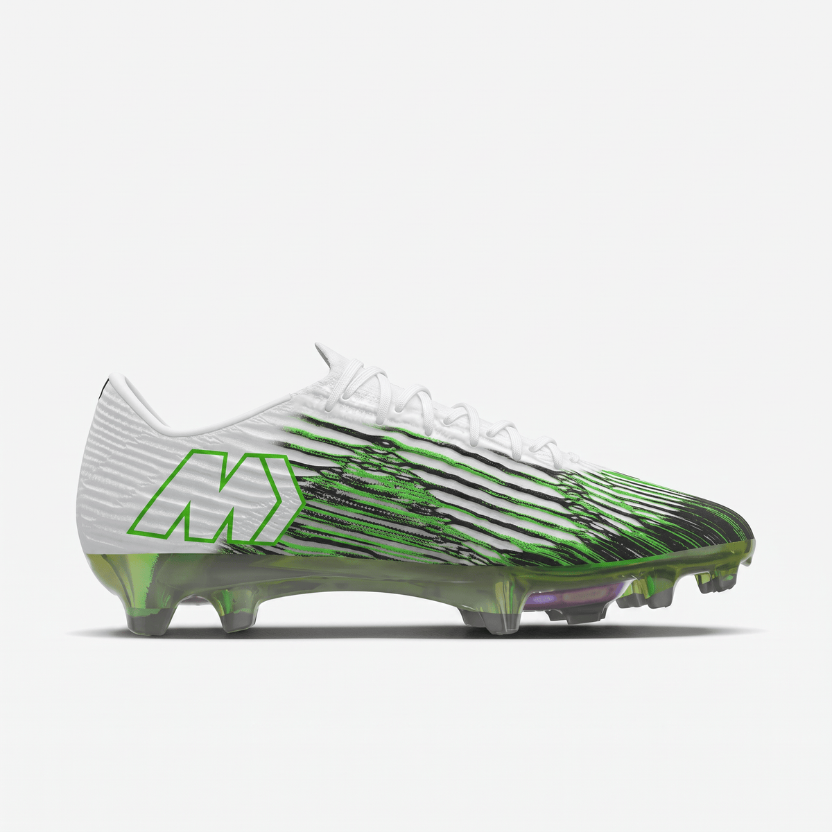 Mercurial Superfly 16 By You White / Black / Green Strike