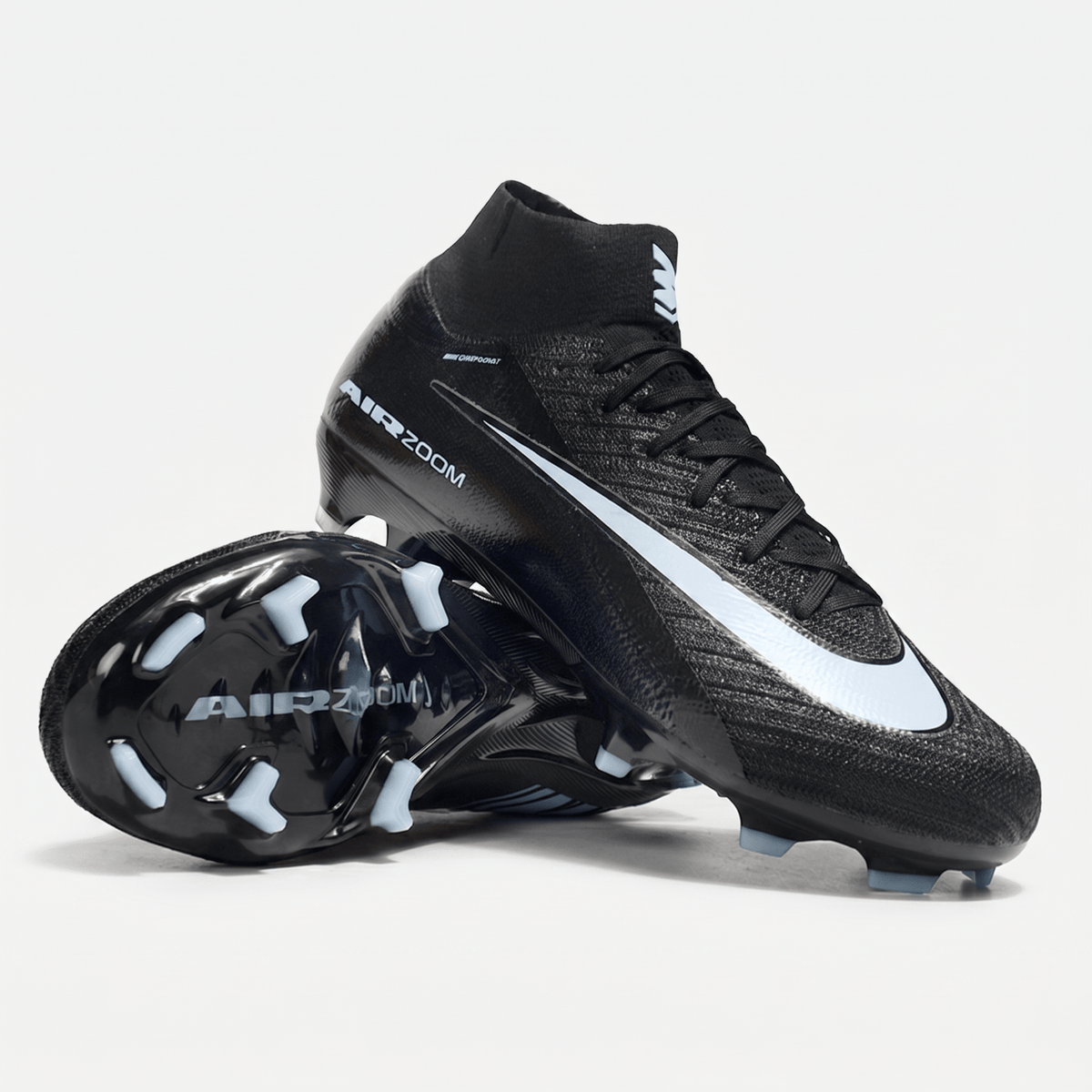 Air Zoom Mercurial Superfly 10 FG Black / Pure White