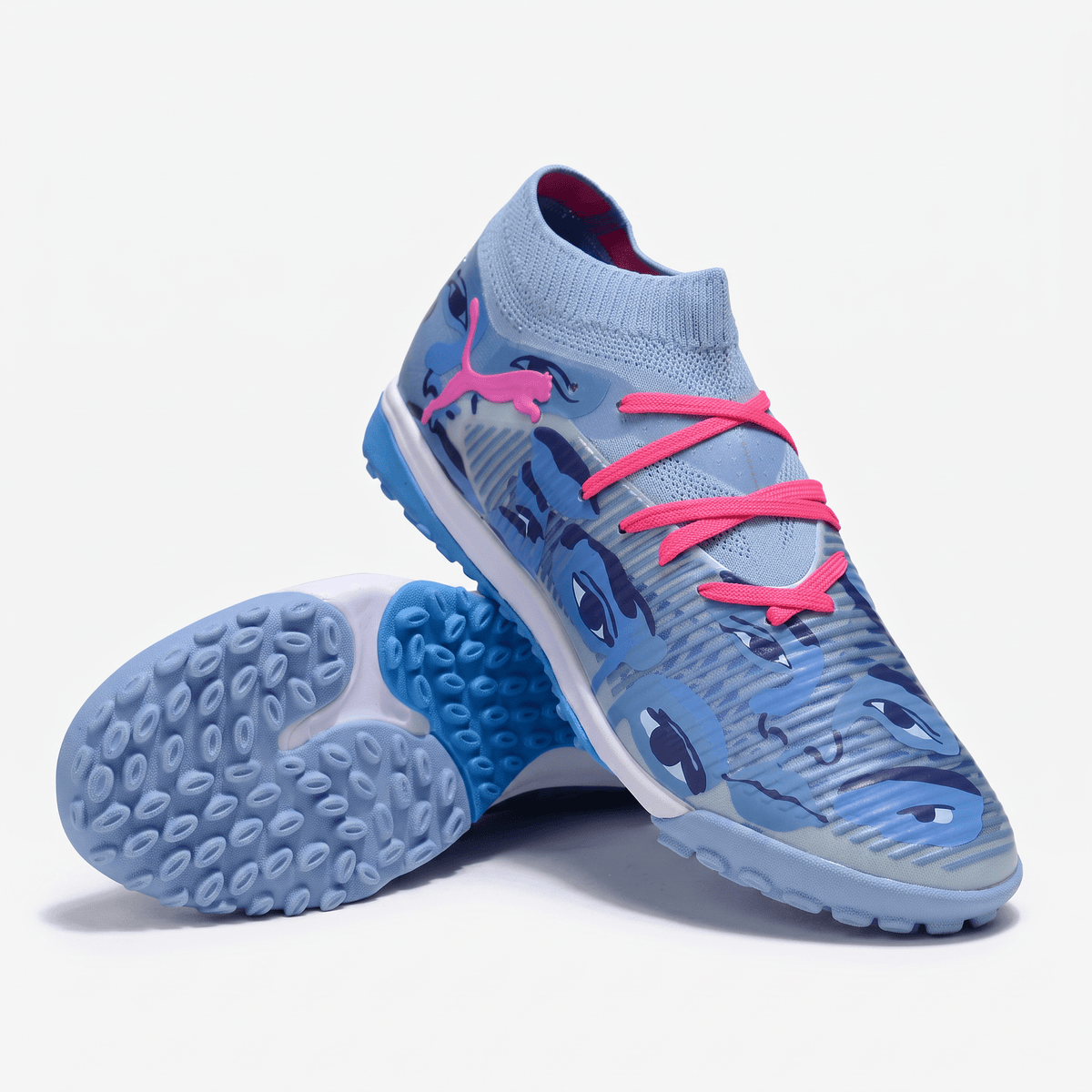 Future 8 Match TT Persian Blue / Pink Pixel / Black