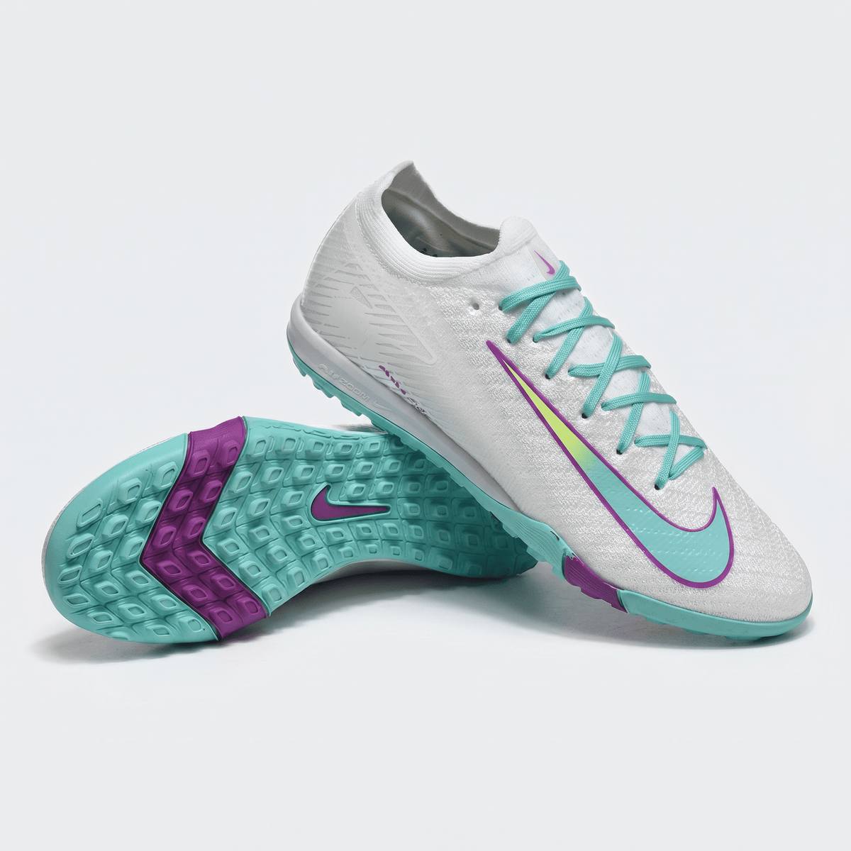 Air Zoom Mercurial Vapor 16 Pro TF White / Teal / Purple