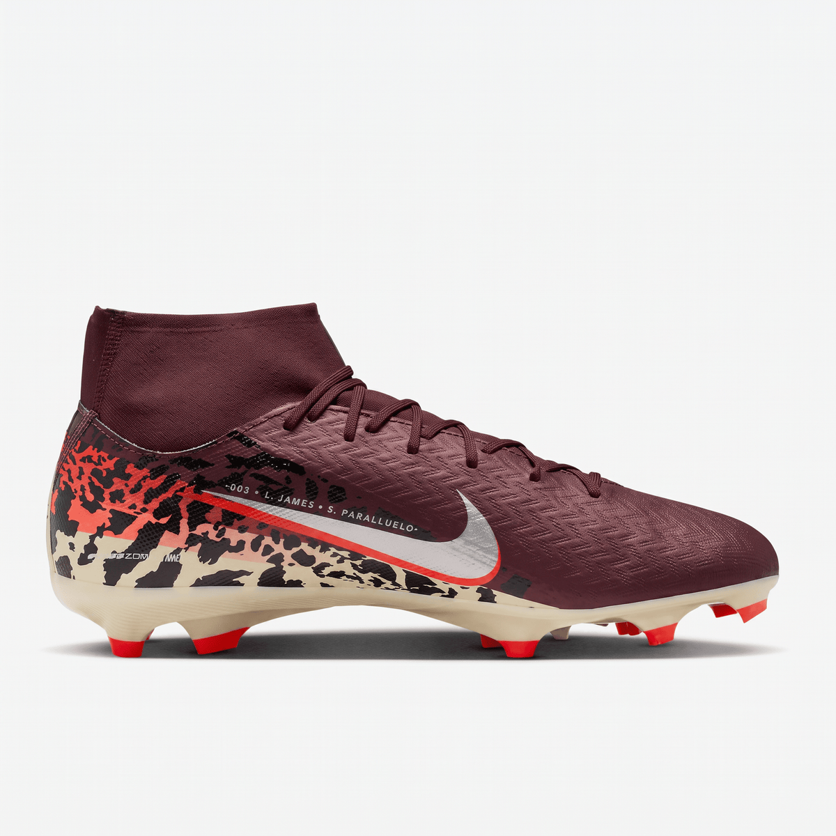 Zoom Mercurial Superfly 9 Academy FG/MG Burgundy / Silver