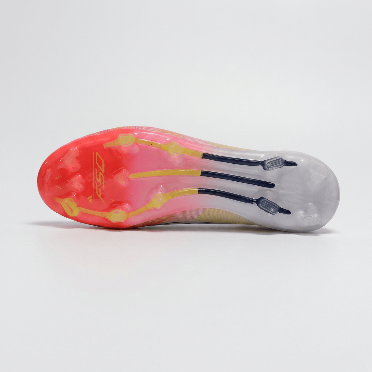 F50 Laceless FG/AG White / Core Black / Solar Yellow