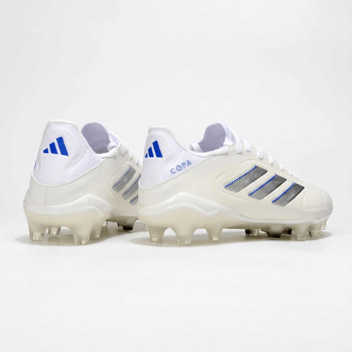 Copa Pure.1 FG White / Silver / Blue
