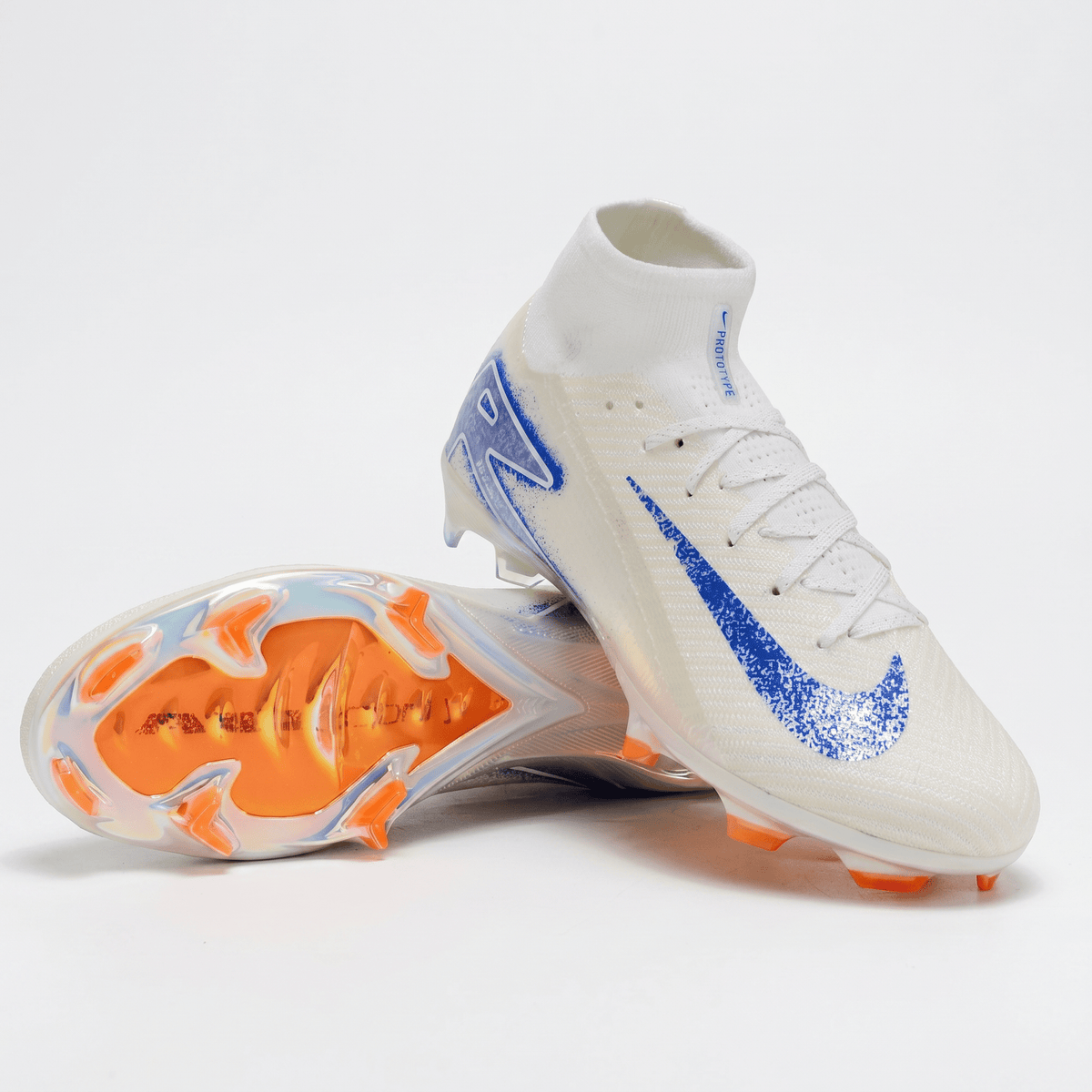 Air Zoom Mercurial Superfly 10 FG White / Racer Blue / Crimson