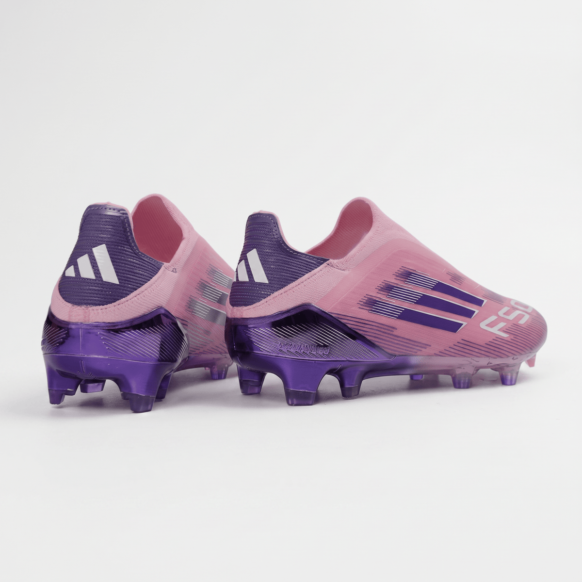 F50+ Laceless FG Pink / Purple Glow / Footwear White
