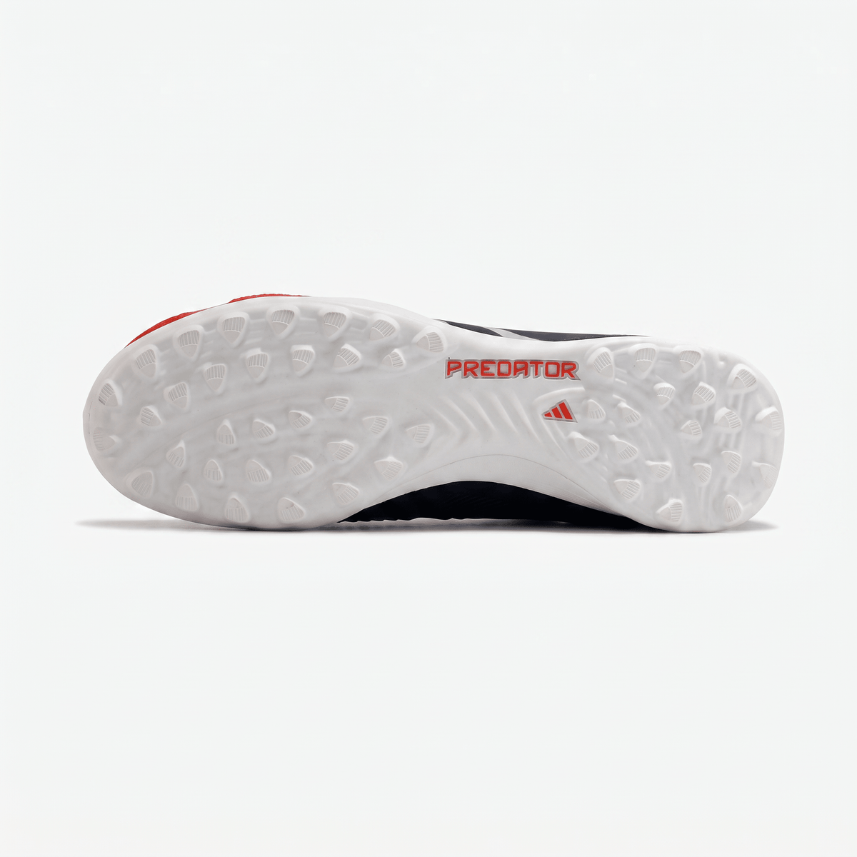 Predator TF Muted Silver / Core Black / Solar Red