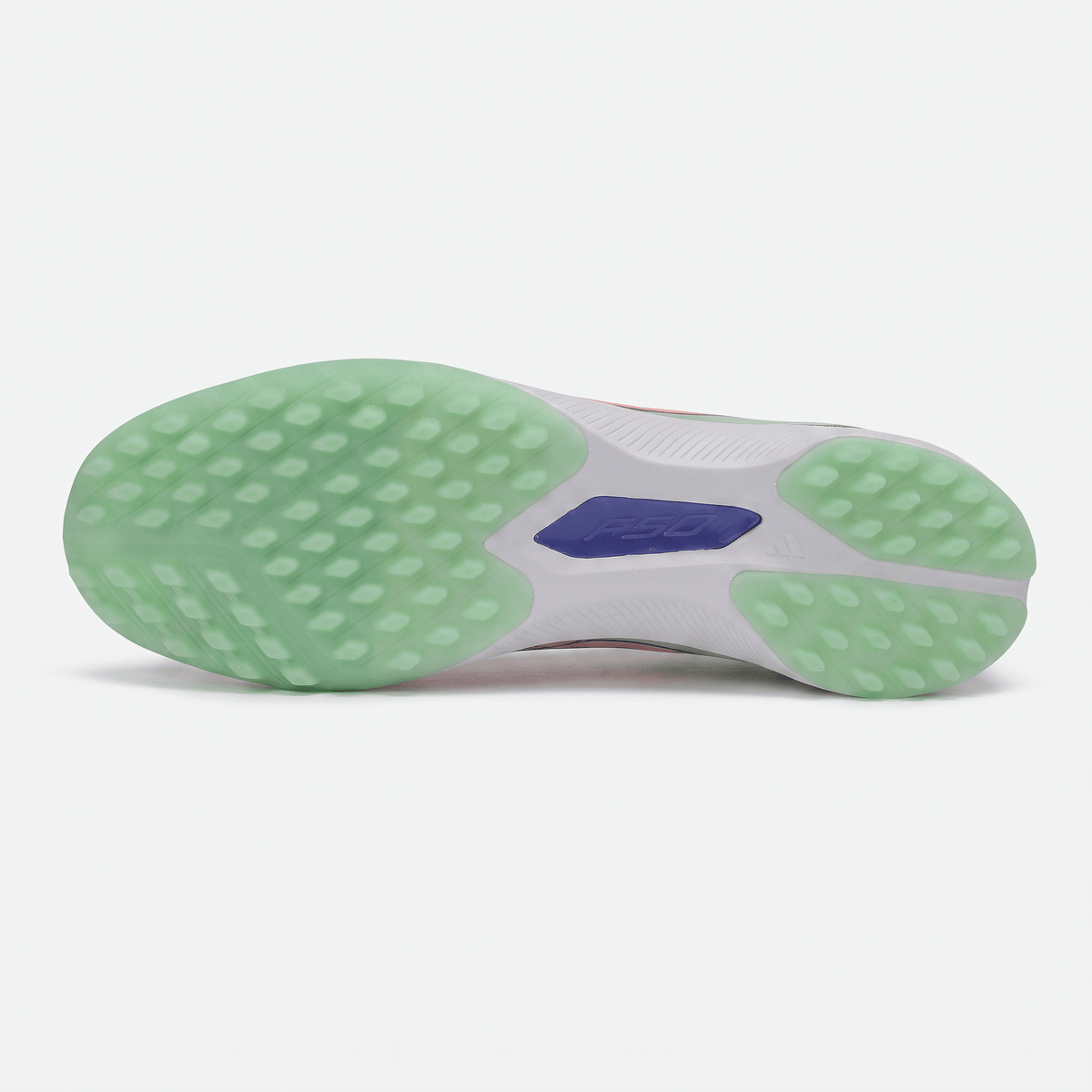 F50 Laceless TF Green Spark / Lucid Blue / Cloud White