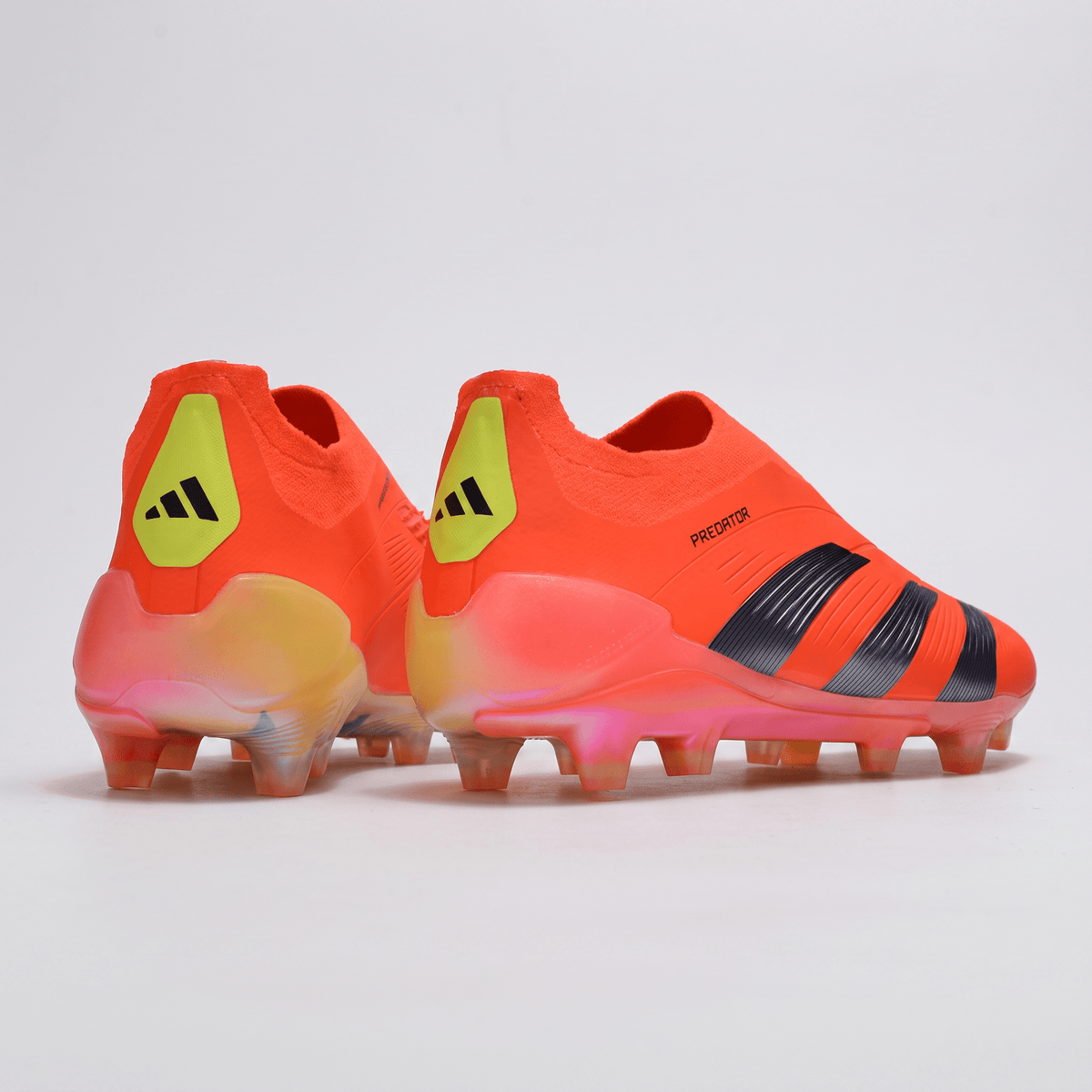 Predator 24 Laceless FG Red / Black / Team Solar Yellow