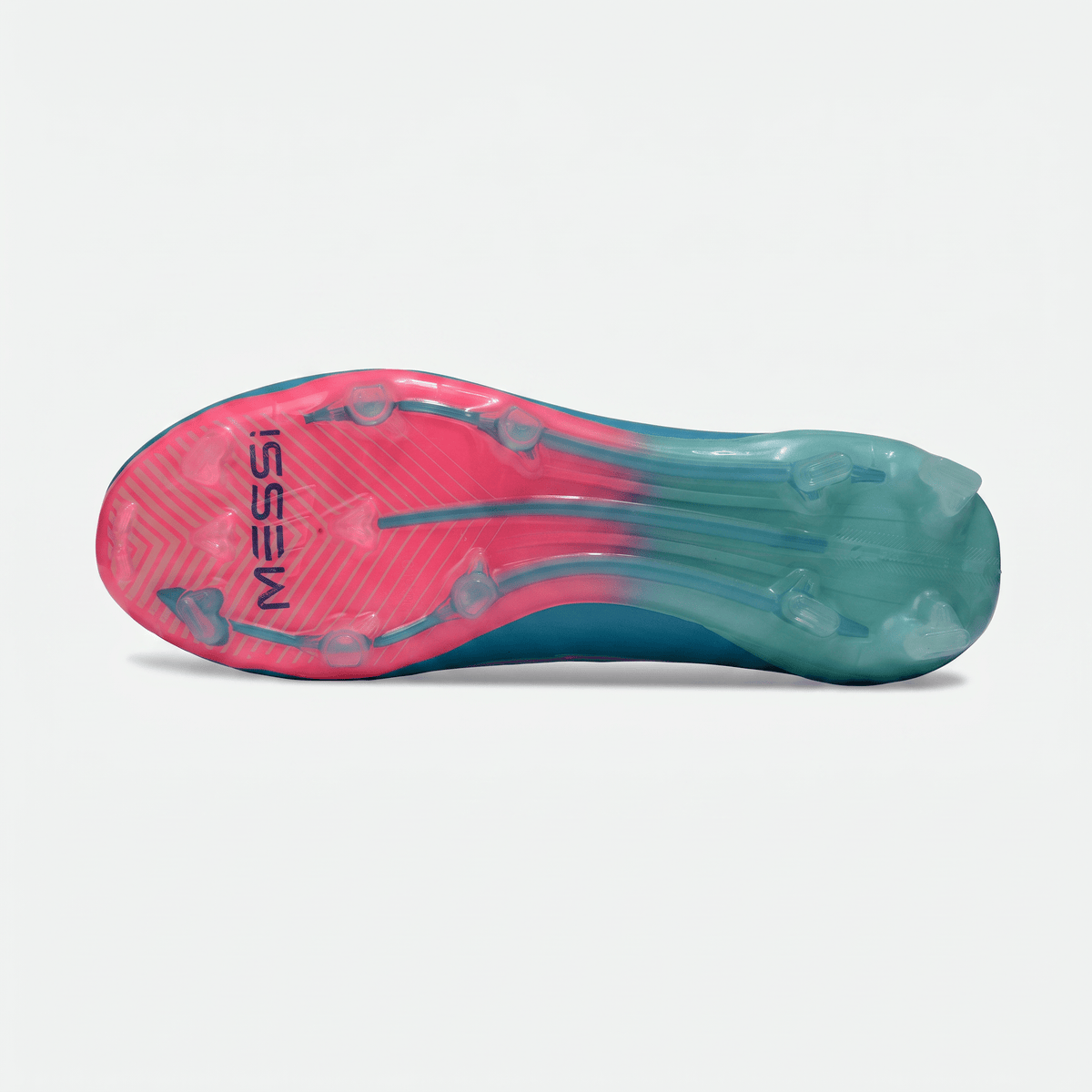 F50+ Laceless FG Almost Blue / Dusky Petrol / Solar Pink