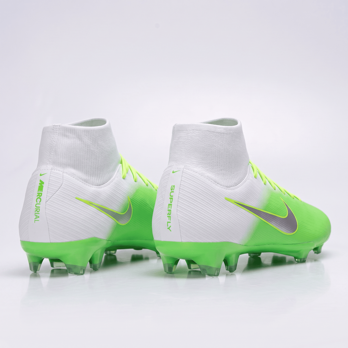 Mercurial Superfly 10 Academy By You Green Strike / White / Silver / Volt
