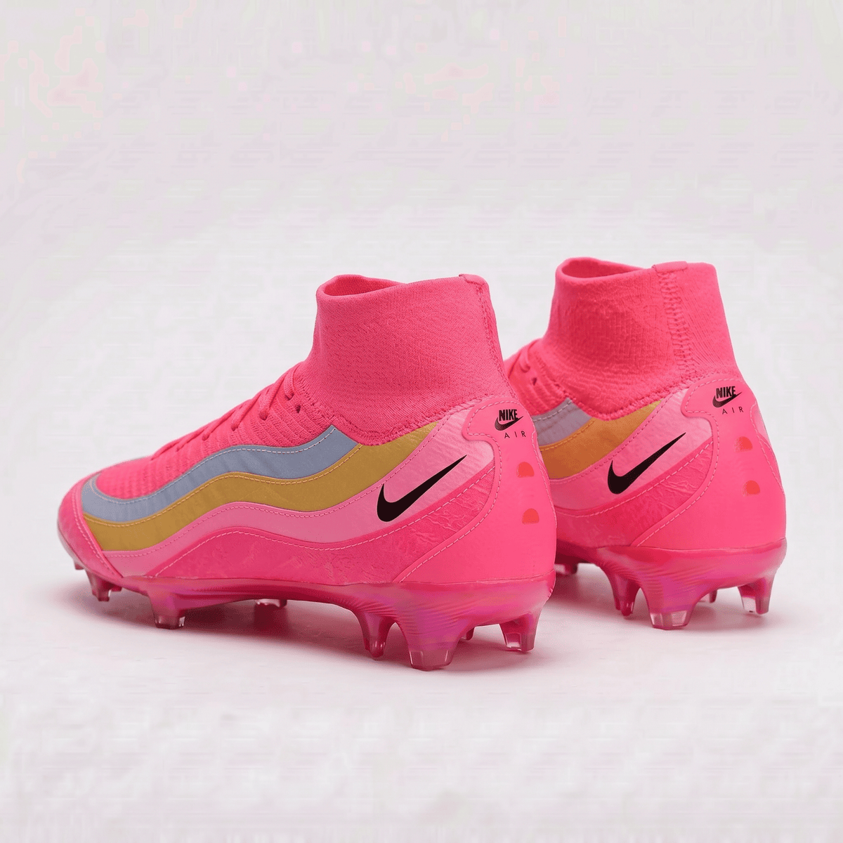 Air Zoom Mercurial Superfly 10 FG Pink / Chrome / Black