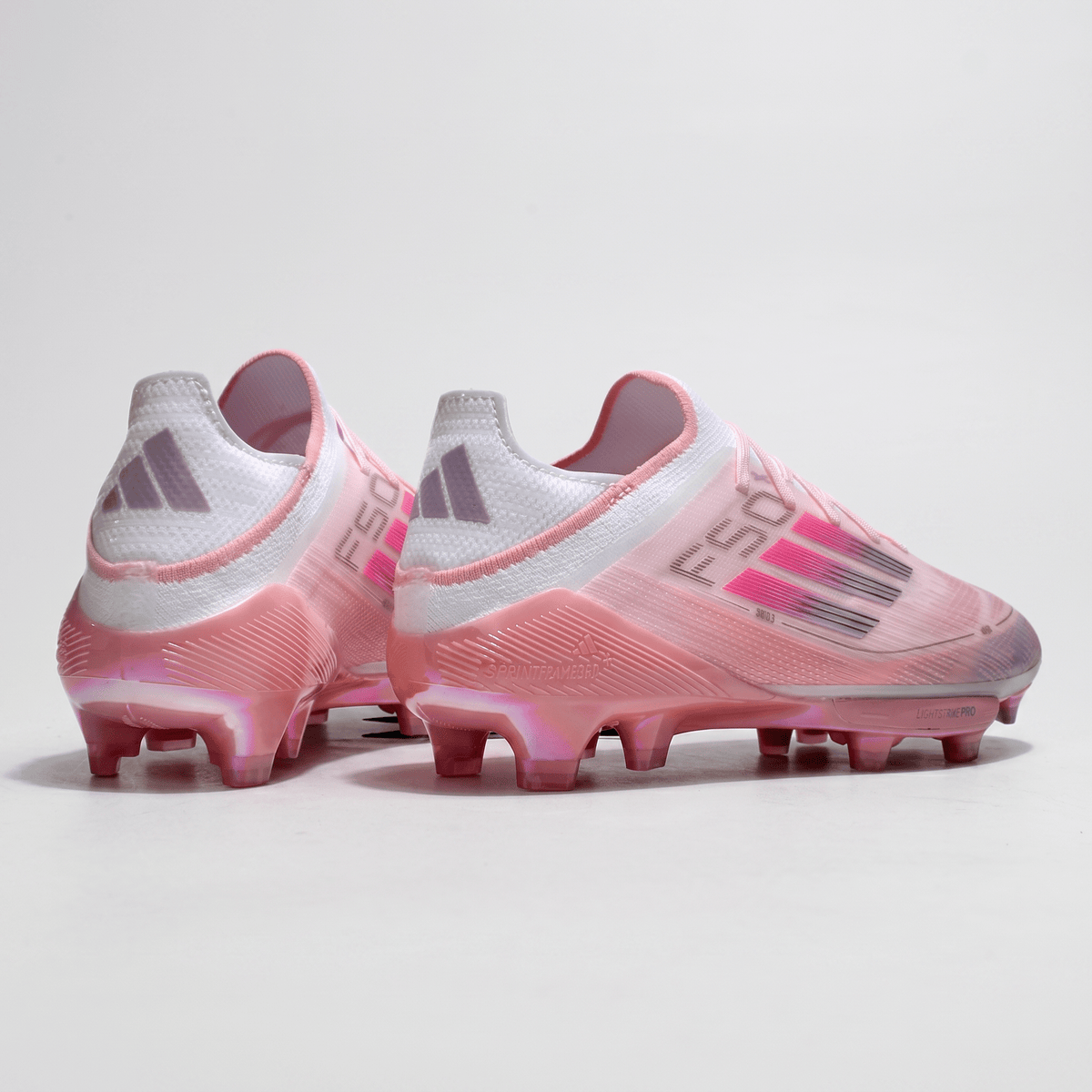 F50 Laced FG Clear Pink / Purple Glow / Light Pink