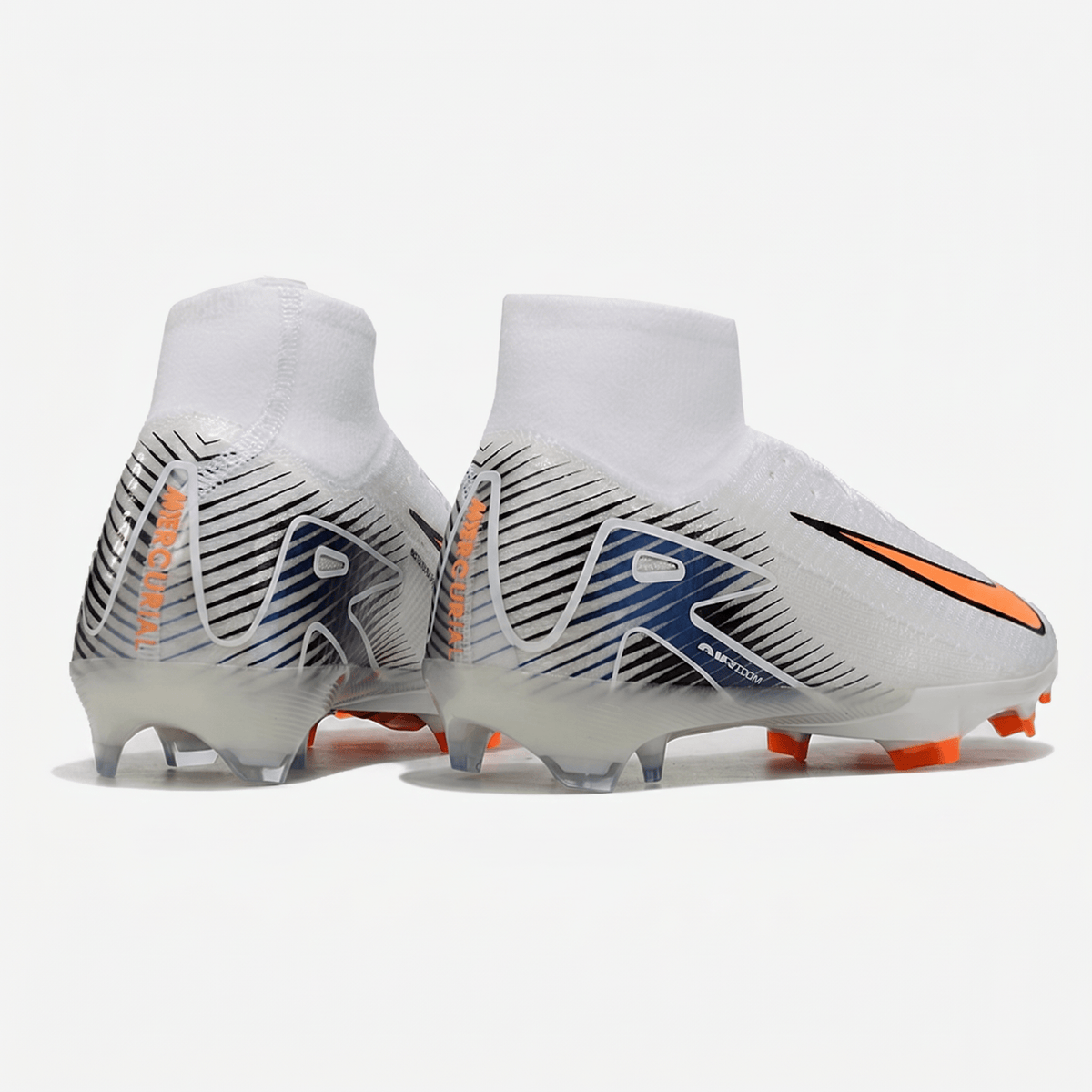 Air Zoom Mercurial Superfly 10 FG White /Total Orange /Black